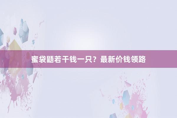 蜜袋鼯若干钱一只？最新价钱领路